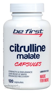 Be First Citrulline Malate Capsules, 120 капсул