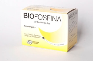 Biofosfina - порошок для приготовления напитка. В упаковке - 20 пакетиков. Пероральные формы: в виде пакетов по 5 г,  / BioMedica It	